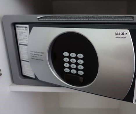 قفل‌های استفاده شده در گاوصندوق هتلی