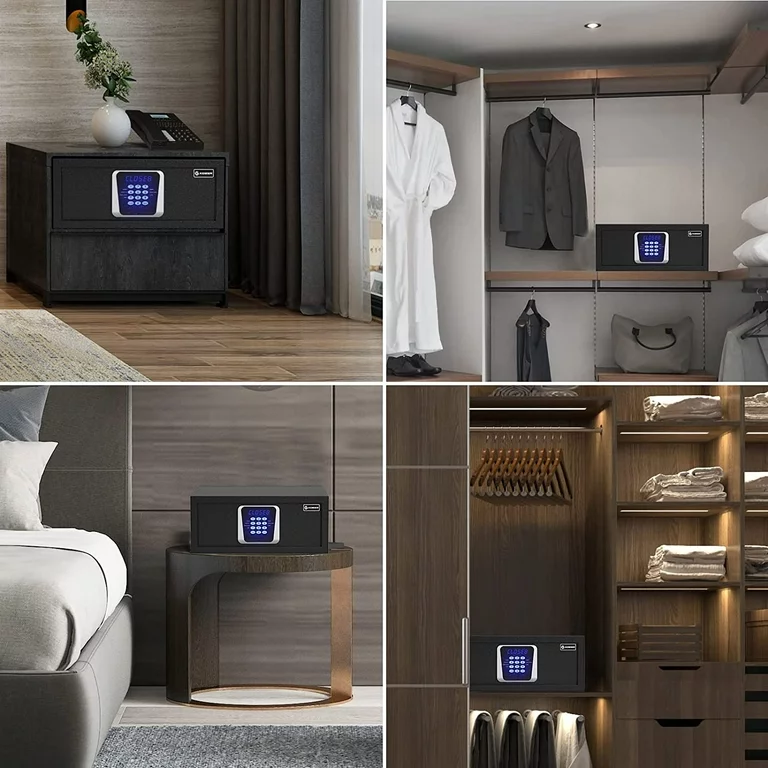 امنیت بالای گاوصندوق هتلی فروشگاه گاوصندوق