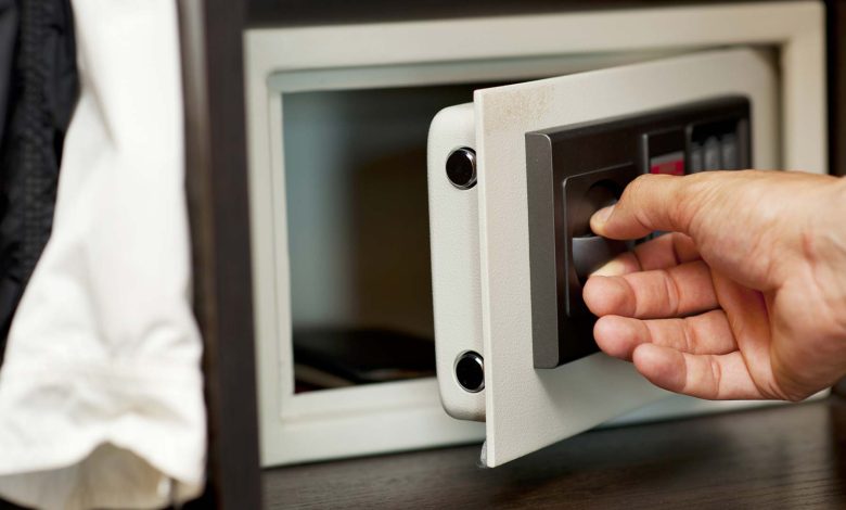 موقعیت‌های قرارگیری گاوصندوق هتلی | خرید از گاو صندوق